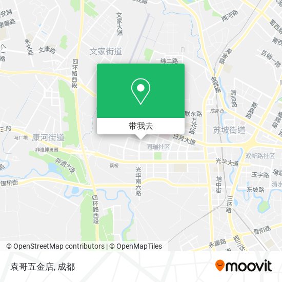 袁哥五金店地图