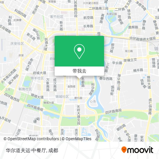 华尔道夫运·中餐厅地图