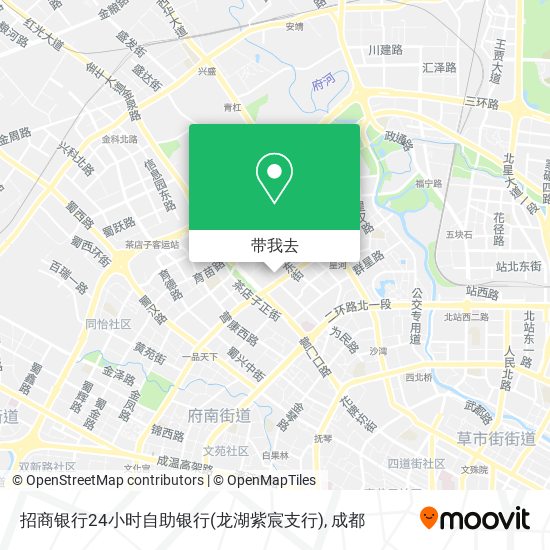 招商银行24小时自助银行(龙湖紫宸支行)地图