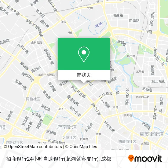 招商银行24小时自助银行(龙湖紫宸支行)地图
