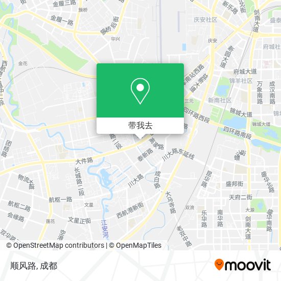 顺风路地图