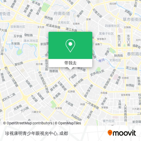 珍视康明青少年眼视光中心地图