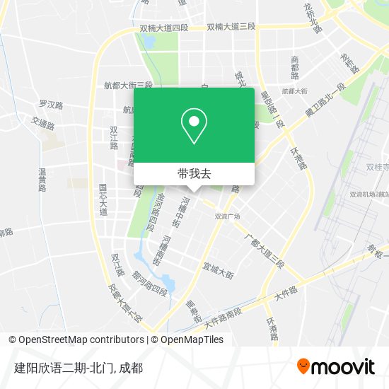 建阳欣语二期-北门地图