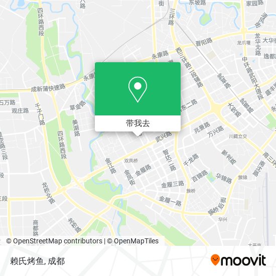 赖氏烤鱼地图