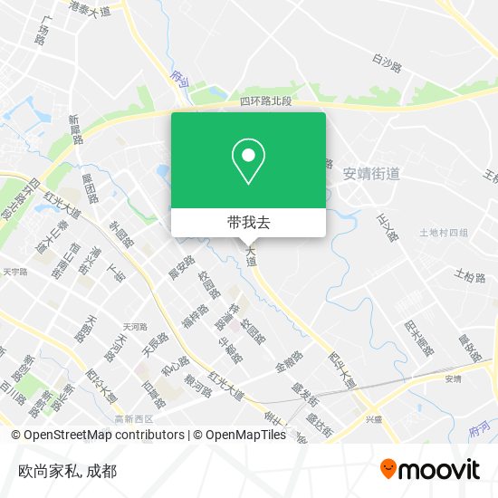 欧尚家私地图