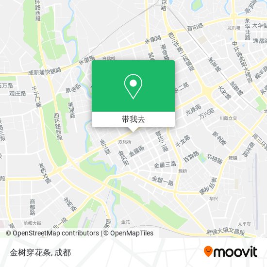 金树穿花条地图