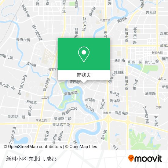 新村小区-东北门地图