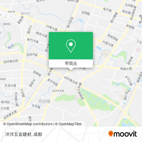 洋洋五金建材地图