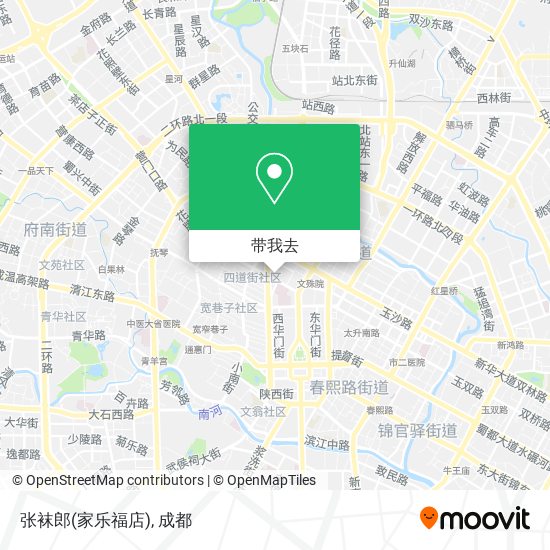 张袜郎(家乐福店)地图