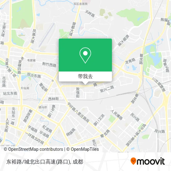 东裕路/城北出口高速(路口)地图