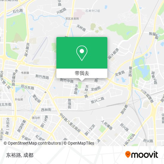 东裕路地图