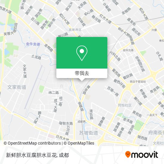 新鲜胆水豆腐胆水豆花地图