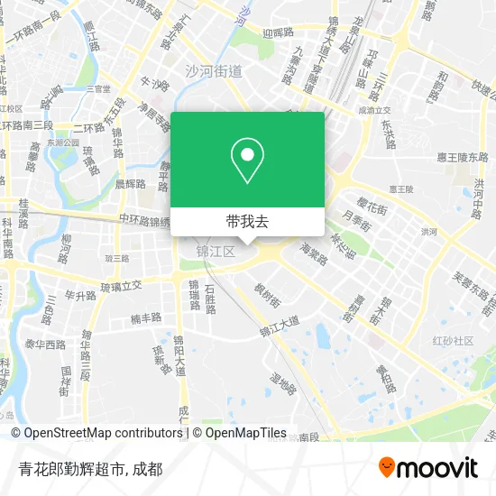 青花郎勤辉超市地图