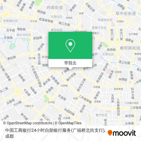 中国工商银行24小时自助银行服务(广福桥北街支行)地图