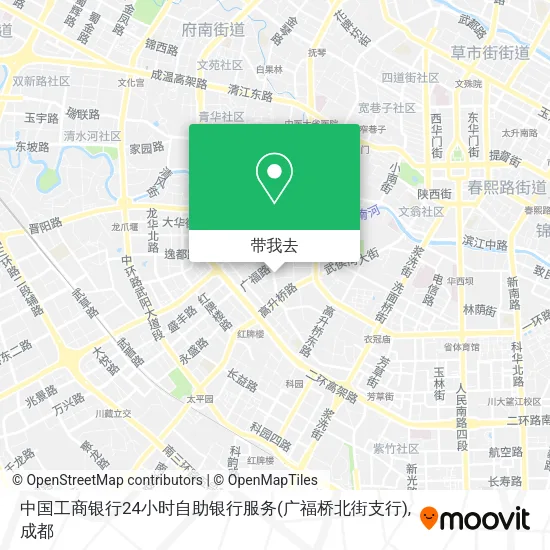 中国工商银行24小时自助银行服务(广福桥北街支行)地图