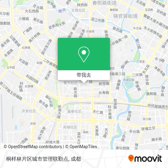桐样林片区城市管理联勤点地图
