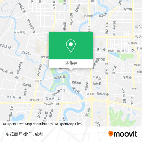 东茂商居-北门地图
