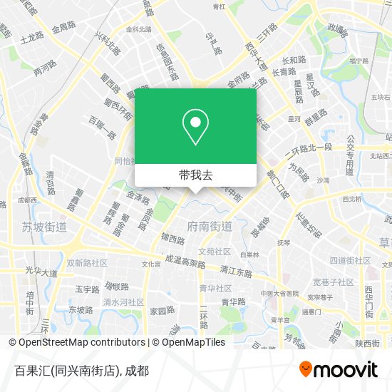 百果汇(同兴南街店)地图