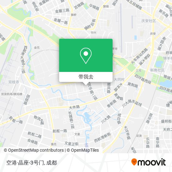 空港·晶座-3号门地图