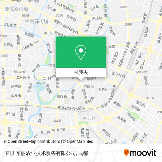 四川东丽农业技术服务有限公司地图