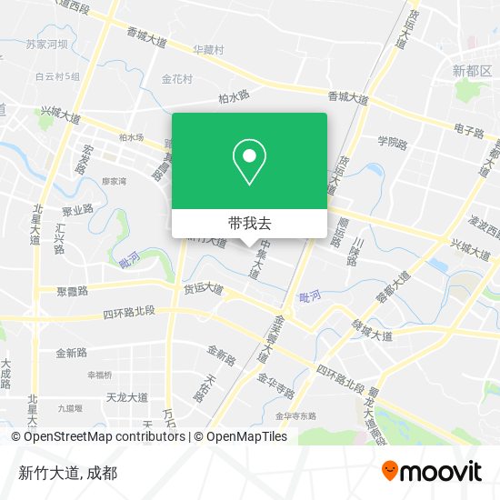 新竹大道地图