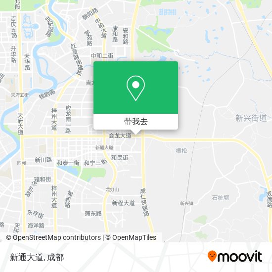 新通大道地图