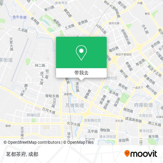 茗都茶府地图