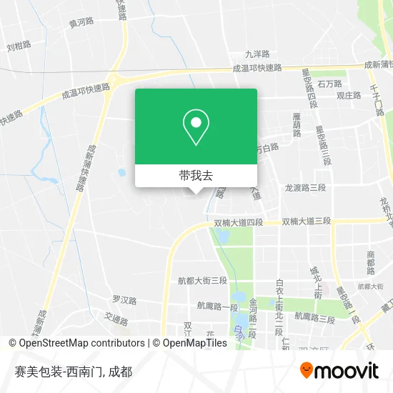 赛美包装-西南门地图