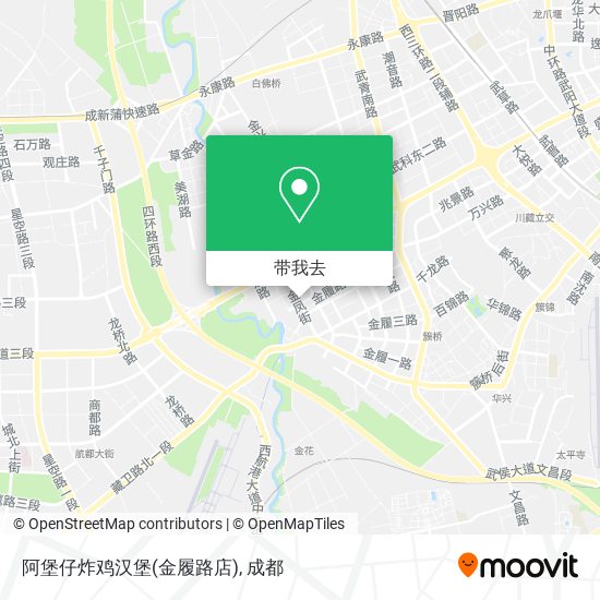 阿堡仔炸鸡汉堡(金履路店)地图