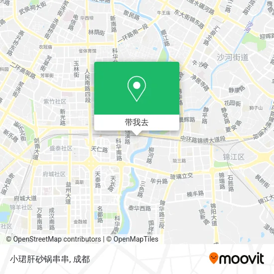 小珺肝砂锅串串地图