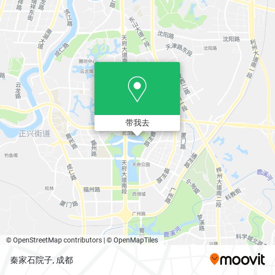 秦家石院子地图