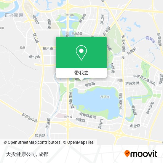 天投健康公司地图