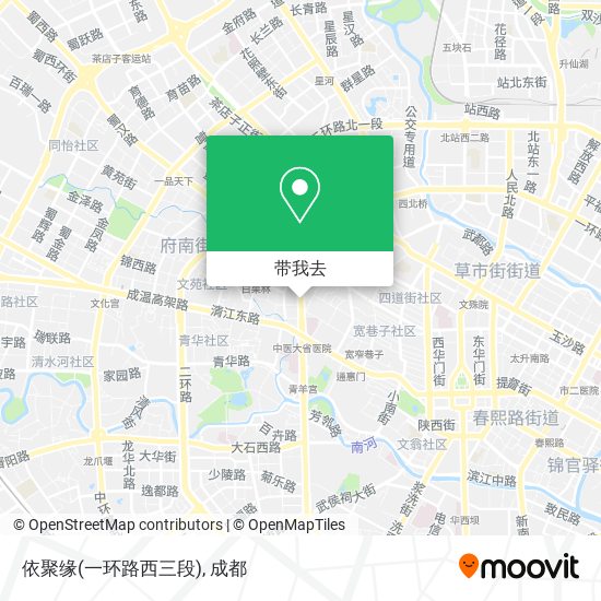 依聚缘(一环路西三段)地图