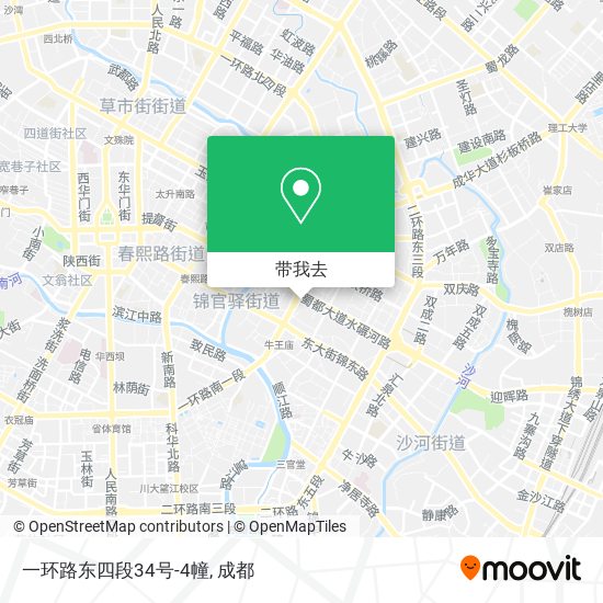 一环路东四段34号-4幢地图