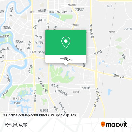 玲珑街地图