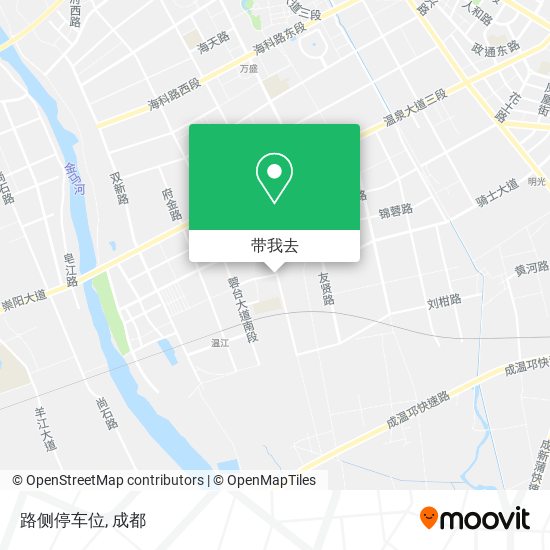 路侧停车位地图