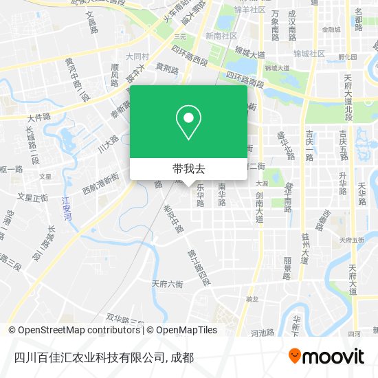 四川百佳汇农业科技有限公司地图