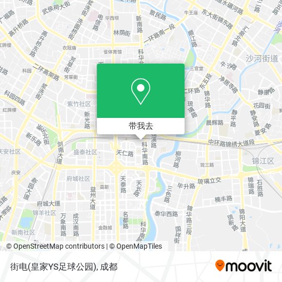 街电(皇家YS足球公园)地图