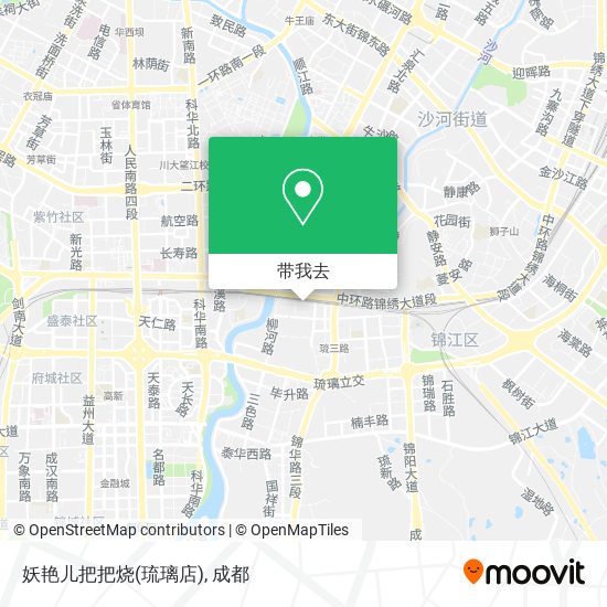 妖艳儿把把烧(琉璃店)地图
