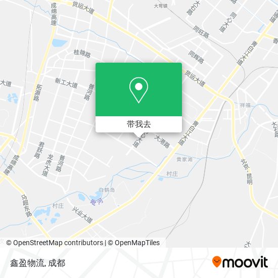 鑫盈物流地图