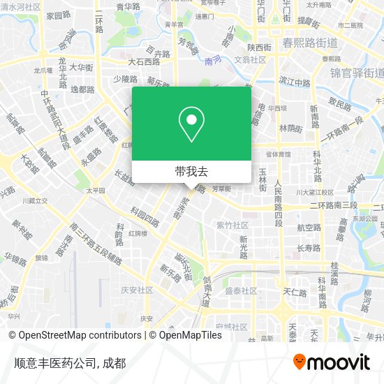 顺意丰医药公司地图