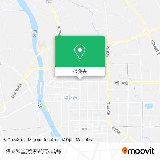 保泰和堂(蔡家碾店)地图