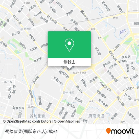蜀烩冒菜(蜀跃东路店)地图