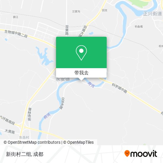 新街村二组地图