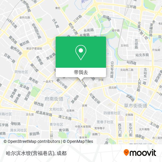 哈尔滨水饺(营福巷店)地图