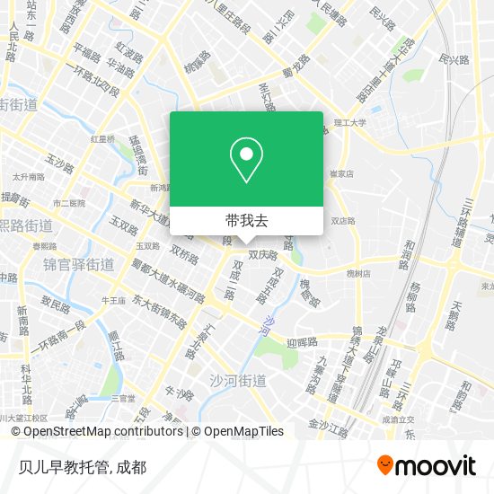 贝儿早教托管地图