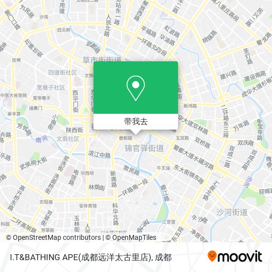 I.T&BATHING APE(成都远洋太古里店)地图