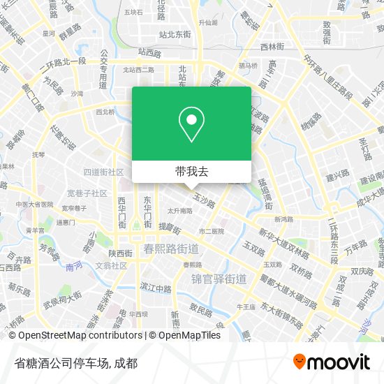 省糖酒公司停车场地图