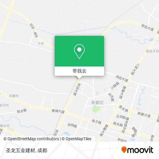 圣龙五金建材地图