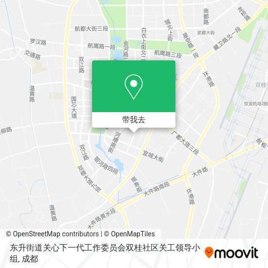 东升街道关心下一代工作委员会双桂社区关工领导小组地图